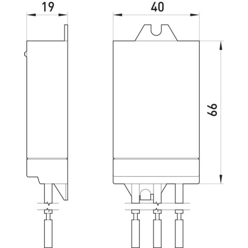УЗИП PO LED-K/zS класс II+III, 1 полюс + N-PE, для LED освещения 92201