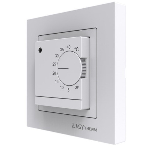 Терморегулятор механический 16А, 3200Вт, белый, Easytherm ET-20 55538 Easytherm