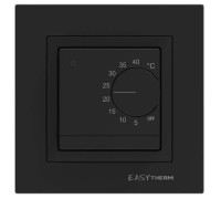 Терморегулятор механический 16А, 3200Вт, черный, Easytherm ET-25