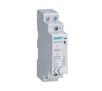Контактор модульный 20A, контакты 2NO, катушка 24В AC, NCH8-20/20