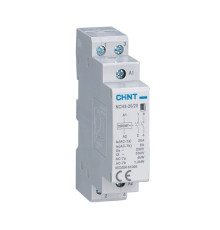 Контактор модульный 20A, контакты 2NO, катушка 220В AC, NCH8-20/20
