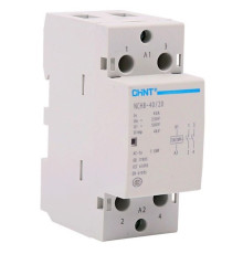 Контактор модульный 40A, контакты 2NO, катушка 220В AC, NCH8-40/20