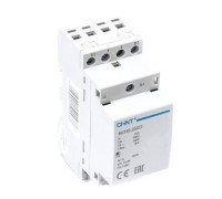 Контактор модульный 25A, контакты 2NC+2NO, катушка 220В AC, NCH8-25/22