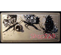 Рамка Exclusive латунь с кристалами Swarovski, в.1