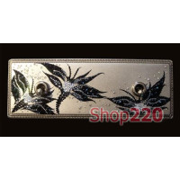 Рамка Exclusive латунь с кристалами Swarovski, в.4