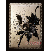 Рамка Exclusive латунь с кристалами Swarovski, в.6