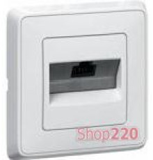 Механизм компьютерной розетки RJ45, белый, 773641 Legrand Cariva