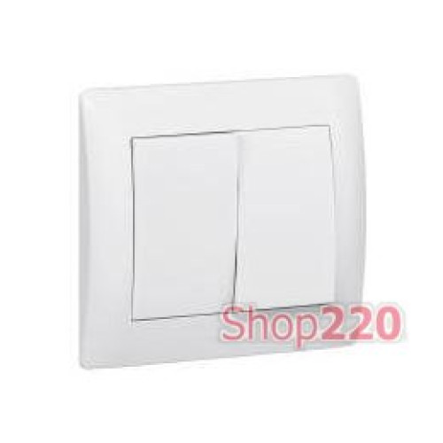 Механизм выключателя 2-клавишного, Galea Life 775805 Legrand