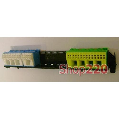 Клеммы PE и N: 16xN+14xPE / 4xN+4xPE, VZ462 Hager