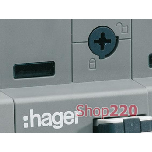 Автомат 125 А, 3 полюсный, HDA125L Hager