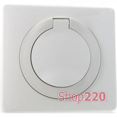 Накладка электрической розетки IP44, белая, 67841 Legrand