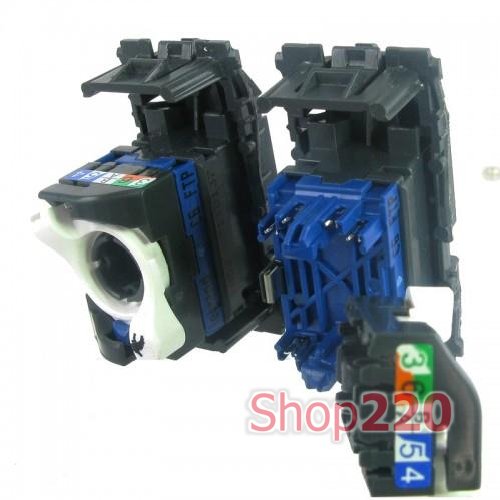 Розетка компьютерная RJ-45 двойная, UTP кат. 6, Legrand Celiane