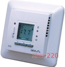 Терморегулятор Devireg 535, с таймером, 140F1050 Devi