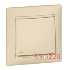 Механизм переключателя 1-кл. IP44, слоновая кость, 774106 Legrand Valena