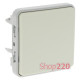 Выключатель IP55, 1-клавишный, IP55, белый, 69611 Legrand