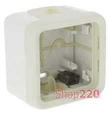 Коробка 1-ная накладная, белый 69689 Legrand