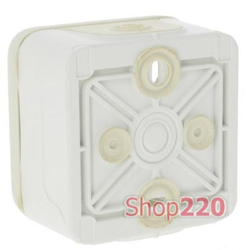 Коробка 1-ная накладная, белый 69689 Legrand