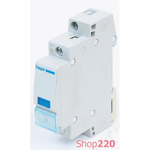 Индикатор LED синий, Hager SVN124