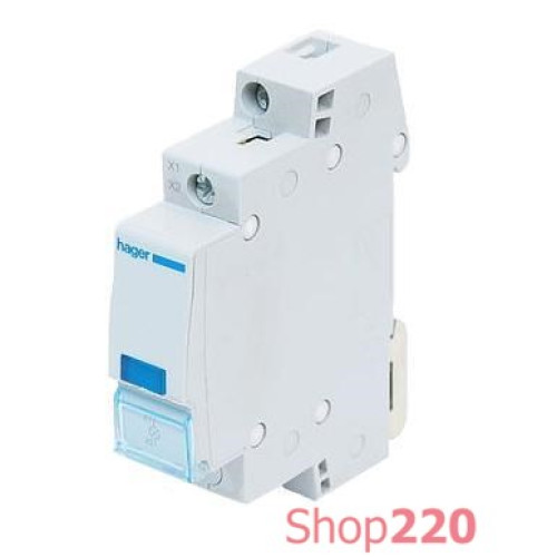 Индикатор LED синий, Hager SVN124