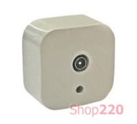 Розетка TV, слоновая кость, 782445 Legrand Quteo
