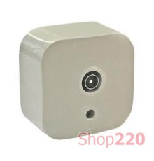 Розетка TV, слоновая кость, 782445 Legrand Quteo