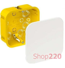 Коробка распределительная для полых стен 100 x 100 x 50, IMT35161 Schneider