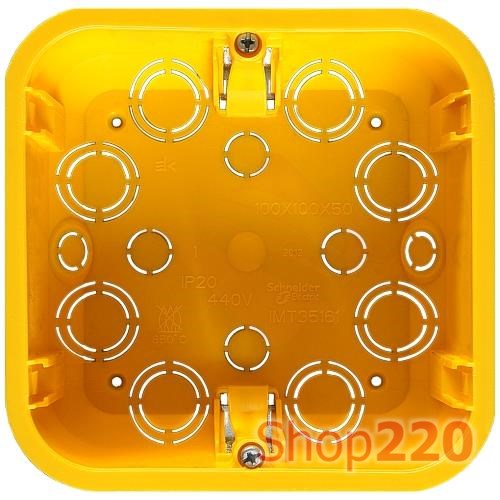 Коробка распределительная для полых стен 100 x 100 x 50, IMT35161 Schneider