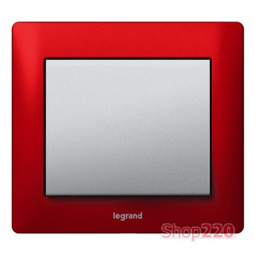 Рамка 1 пост, Magic Red, 771901 Legrand Galea Life