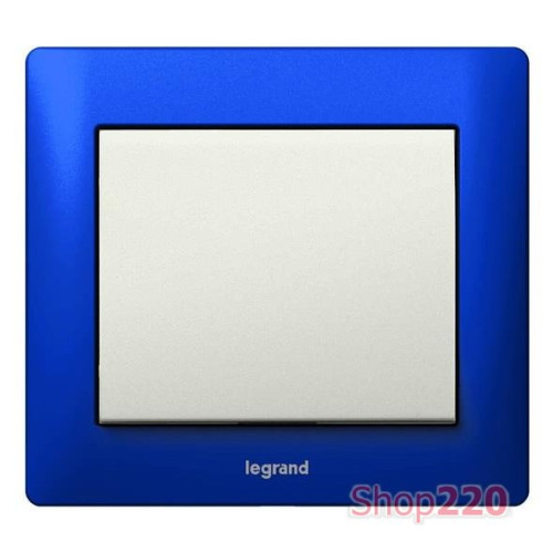 Рамка 1 пост, Magic Blue, 771911 Legrand Galea Life