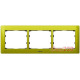 Рамка 3 поста, Magic Green, 771923 Legrand Galea Life