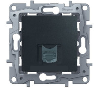 Компьютерная розетка RJ45, антрацит, 672653 Legrand Etika
