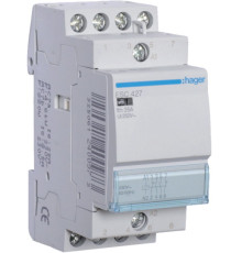 Контактор 230В 25 A, 2но + 2нз, Hager ESC427