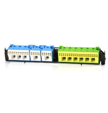 Клеммы PE и N: 21xN+20xPE / 5xN+6xPE, VZ464 Hager