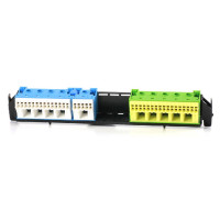 Клеммы PE и N: 19xN+17xPE / 5xN+5xPE, VZ463 Hager