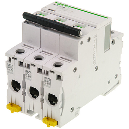 Автоматический выключатель ACTI 9, 6A тип C, трехполюсный, iC60N A9F79306 Schneider