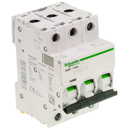 Автоматический выключатель ACTI 9, 25A тип C, трехполюсный, iC60N A9F79325 Schneider