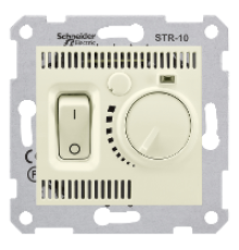 Термостат для электронагревательных приборов, кремовый, Sedna SDN6000123 Schneider