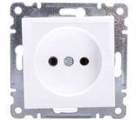 Розетка без заземления, белый, Lumina-2 WL1010 Hager