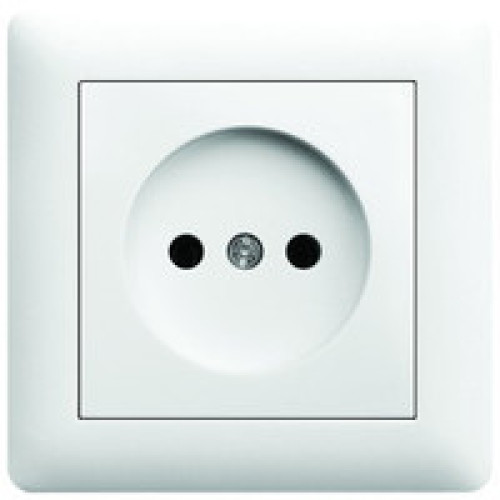 Розетка без заземления, белый, Lumina-2 WL1010 Hager