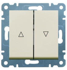 Выключатель для жалюзи, кремовый, Lumina-2 WL0321 Hager