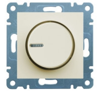 Диммер поворотный, кремовый, Lumina-2 WL4011 Hager