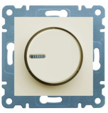 Диммер поворотный, кремовый, Lumina-2 WL4011 Hager