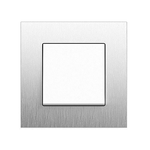 Выключатель stainless steel, Gira Esprit