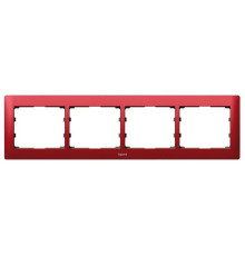 Рамка 4 поста, Magic Red, 771904 Legrand
