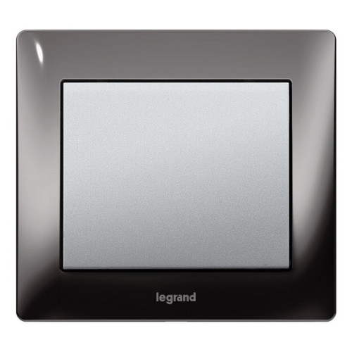 Рамка 4 поста, чёрный никель, 771944 Legrand