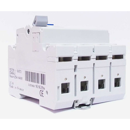 УЗО 63 A, 300 мA селективное, тип A, 4 полюса, Hager CP463J
