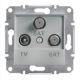 Розетка TV-SAT-SAT кінцева, алюміній, EPH3600161 Asfora Schneider