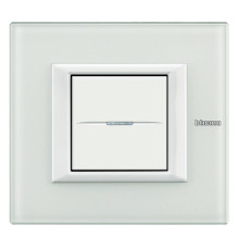 Рамка прямоугольной формы, White, цвет белое стекло, HA4802VBB