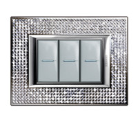 Рамка прямоугольной формы, AXOLUTE SWAROVSKI 
CRYSTAL, HA4802SWC