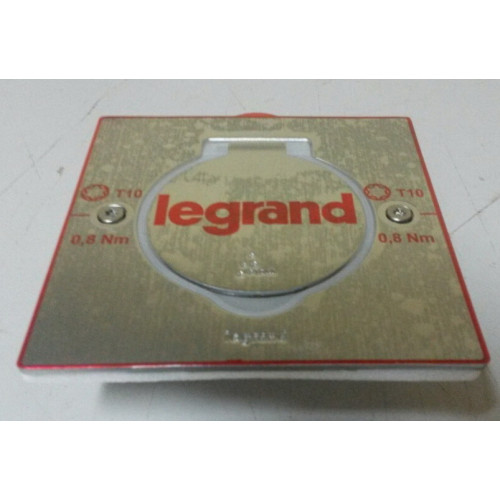 Розетка в пол / стол, квадратная, бронза, 89710 Legrand